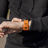 Strap-it Strap-it Bracelet sport 'a boucle Garmin Instinct 3 - 50mm (orange/noir) Strap-it Strap-it Bracelet sport 'a boucle Garmin Instinct 3 - 50mm (orange/noir)