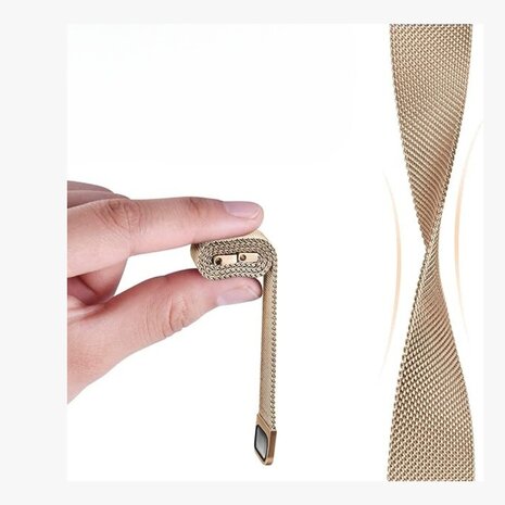 Strap-it Strap-it Bracelet Milanais Polar Ignite 3 (Champagne) Strap-it Strap-it Bracelet Milanais Polar Ignite 3 (Champagne)