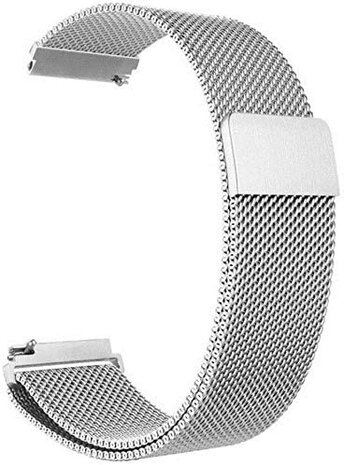 Strap-it Strap-it Bracelet Milanais Samsung Gear Sport (argent)