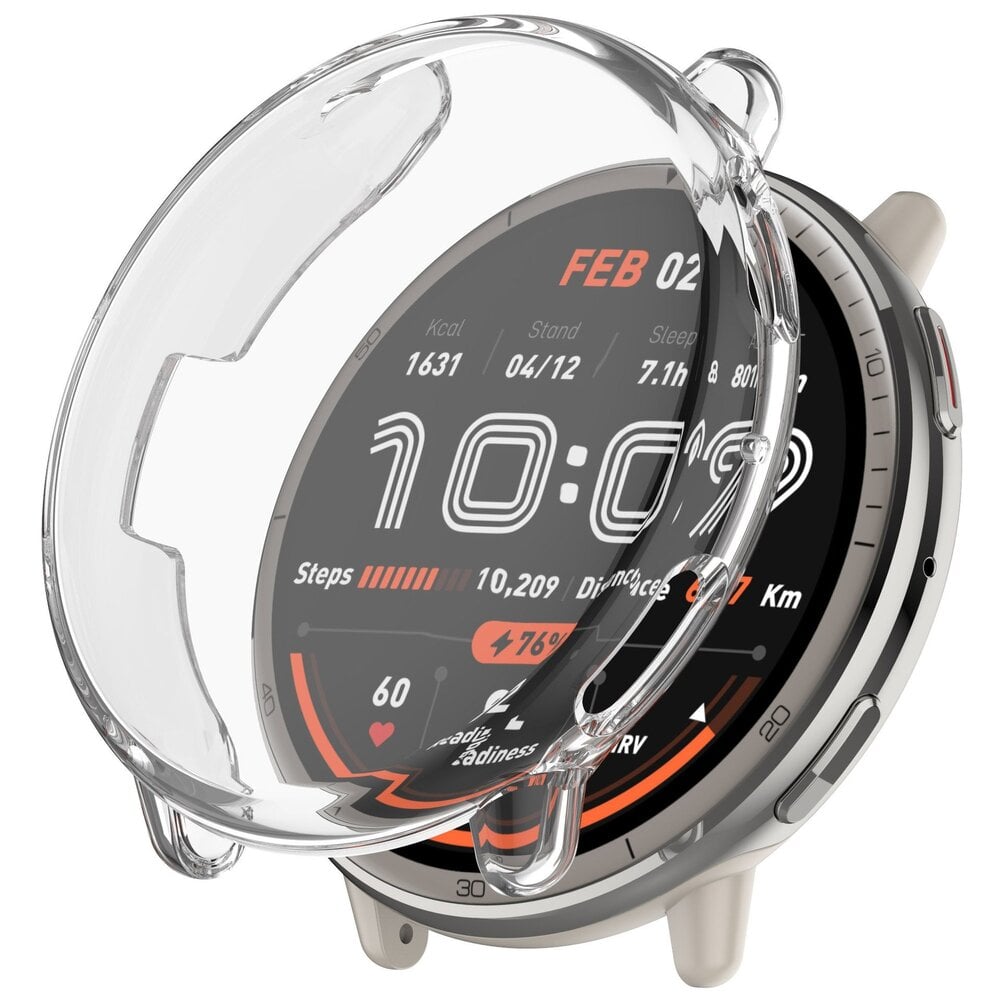 Strap-it Strap-it Coque de TPU Amazfit Active 2 (transparent)