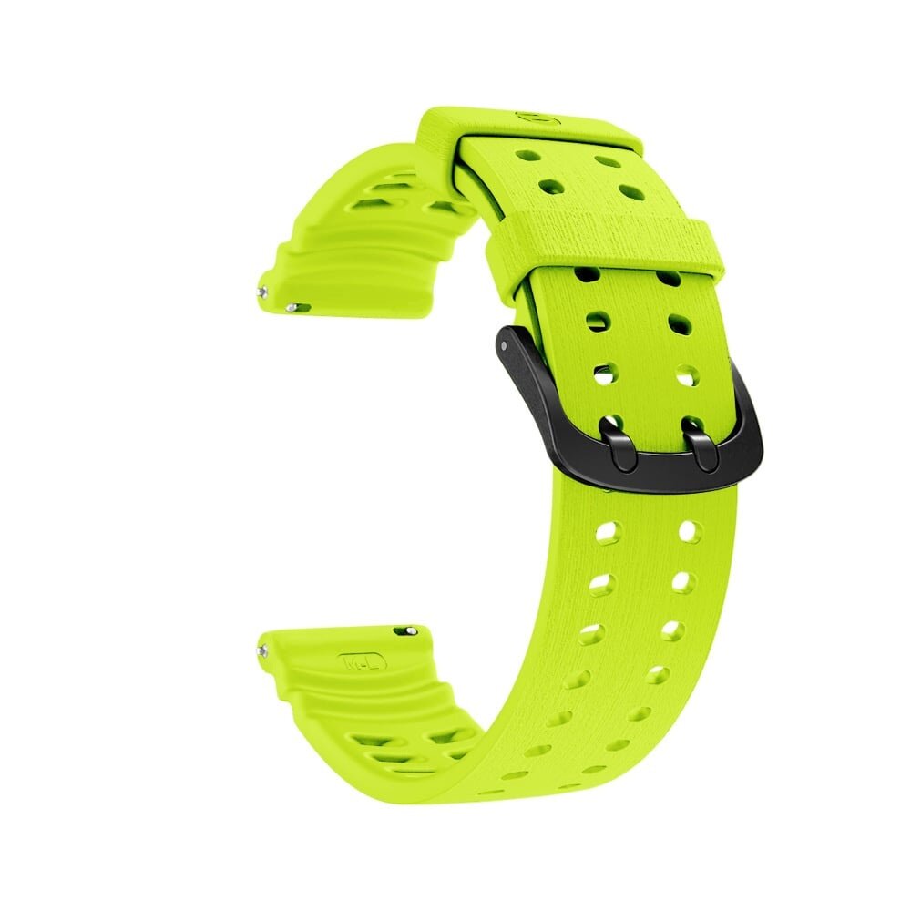 Strap-it Strap-it Bracelet silicone grain Polar Vantage M (citron vert)