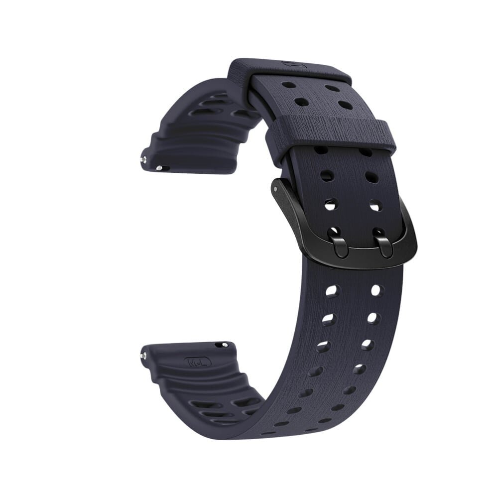 Strap-it Strap-it Bracelet silicone grain Polar Vantage M3 (bleu foncé)