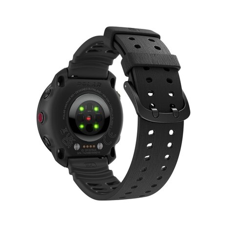 Strap-it Strap-it Bracelet silicone grain Polar Vantage V3 (noir)