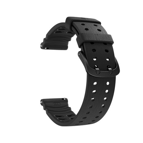 Strap-it Strap-it Bracelet silicone grain Polar Vantage V3 (noir)