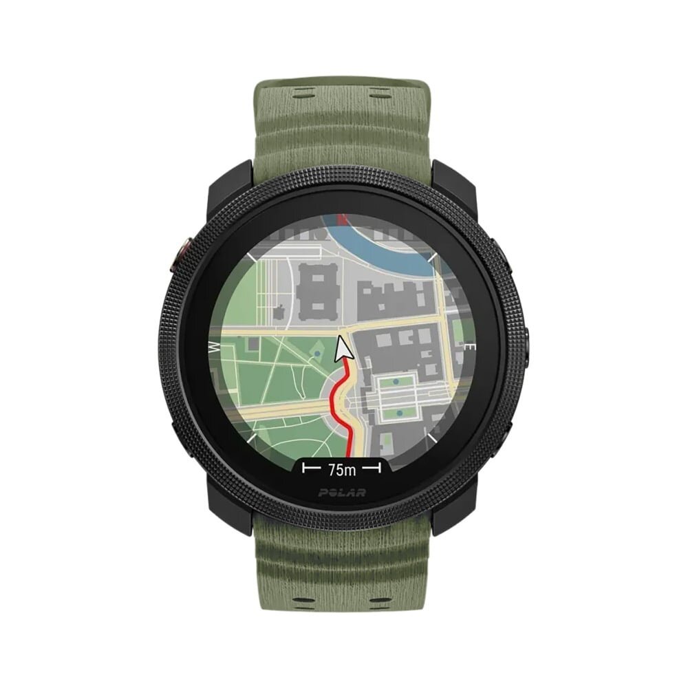 Strap-it Strap-it Bracelet silicone grain Polar Vantage V3 (vert armée)