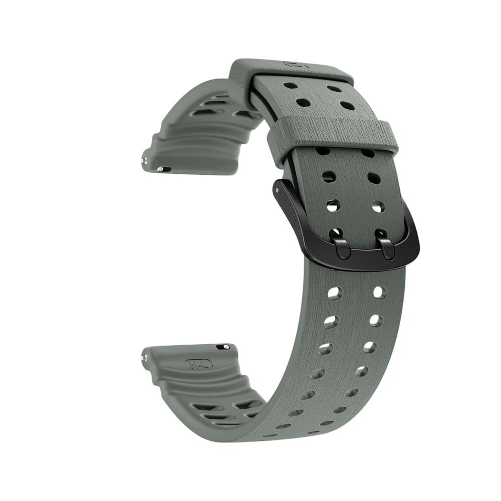 Strap-it Strap-it Bracelet silicone grain Polar Vantage V3 (gris foncé)