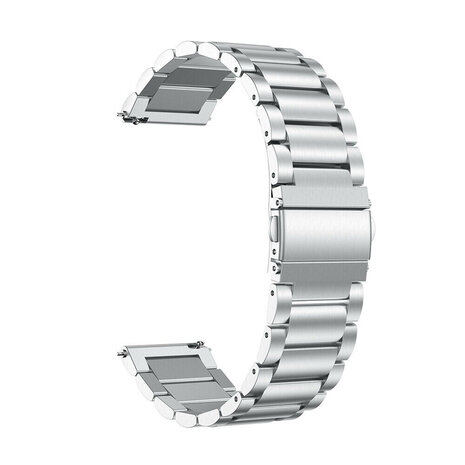 Strap-it Strap-it Bracelet acier Huawei Watch GT 2 (argent) Strap-it Strap-it Bracelet acier Huawei Watch GT 2 (argent)