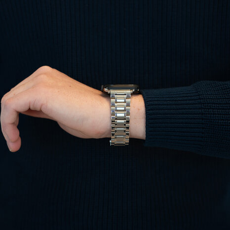 Bandz Bandz Bracelet acier 'Classic' Apple Watch (argent)