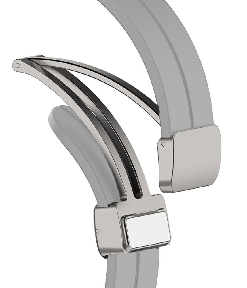 Strap-it Strap-it Bracelet sport magnétique Samsung Galaxy Watch 6 Classic 47mm (gris)