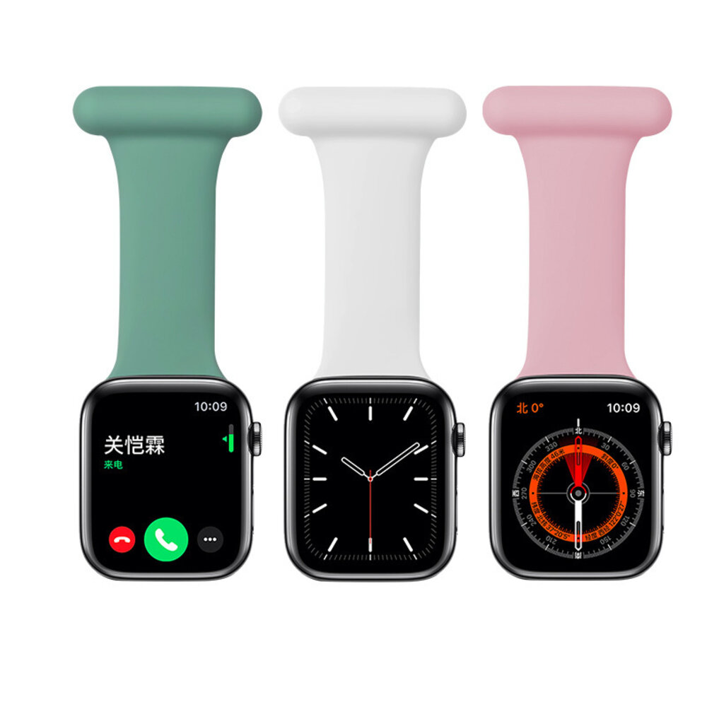 Strap-it Strap-it Apple Watch bracelet pour infirmière (vert)