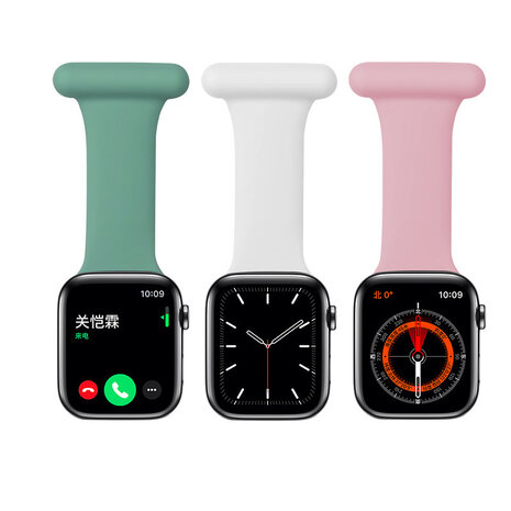 Strap-it Strap-it Apple Watch bracelet pour infirmière (vert)