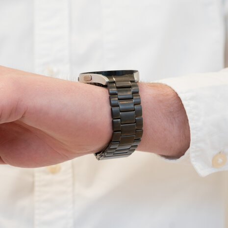 Bandz Bandz Bracelet titane 'Classic' Samsung Galaxy Watch 4 Classic 46mm (graphite)