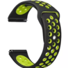 Strap-it Strap-it Bracelet sport Samsung Galaxy Watch 3 45mm (noir/jaune) Strap-it Strap-it Bracelet sport Samsung Galaxy Watch 3 45mm (noir/jaune)