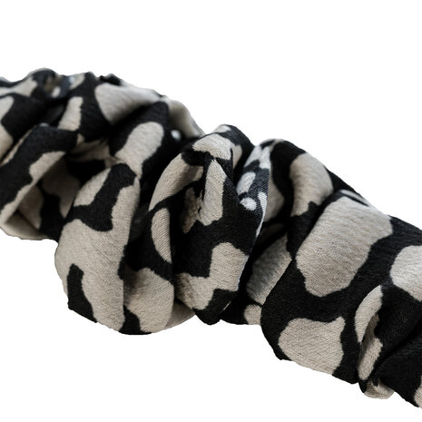 Strap-it Strap-it Bracelet Scrunchie Polar Ignite 2 (tacheté)