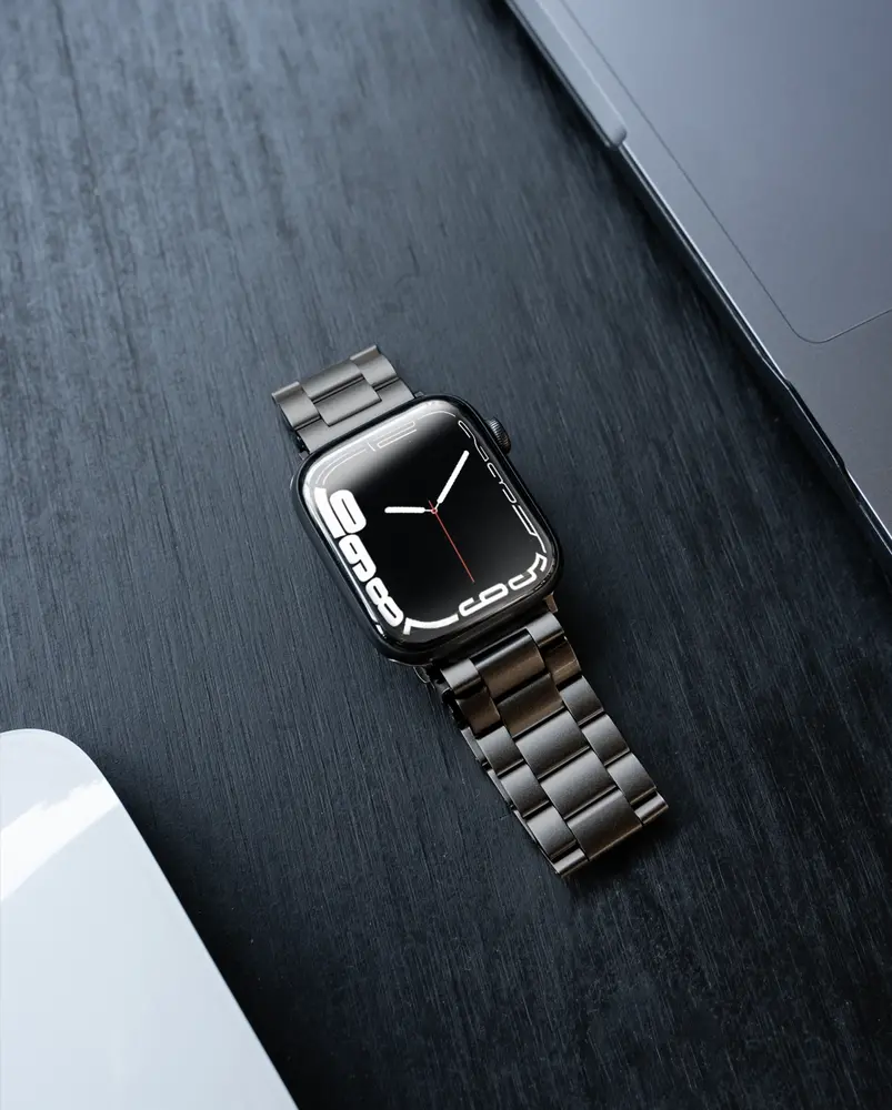 Strap-it Strap-it Bracelet titane Apple Watch Ultra (gris)