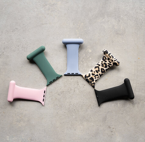 Strap-it Strap-it Apple Watch bracelet pour infirmière (noir) Strap-it Strap-it Apple Watch bracelet pour infirmière (noir)