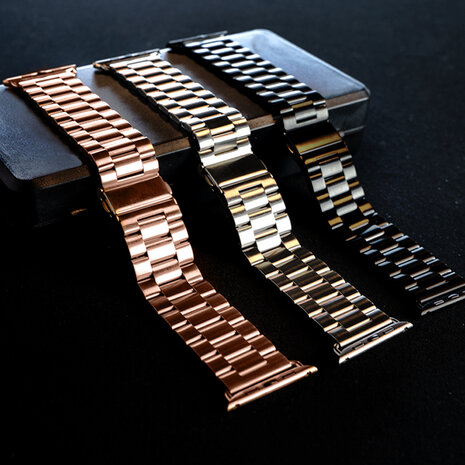 Strap-it Strap-it Bracelet acier Garmin Venu 2s - 40mm - or Strap-it Strap-it Bracelet acier Garmin Venu 2s - 40mm - or