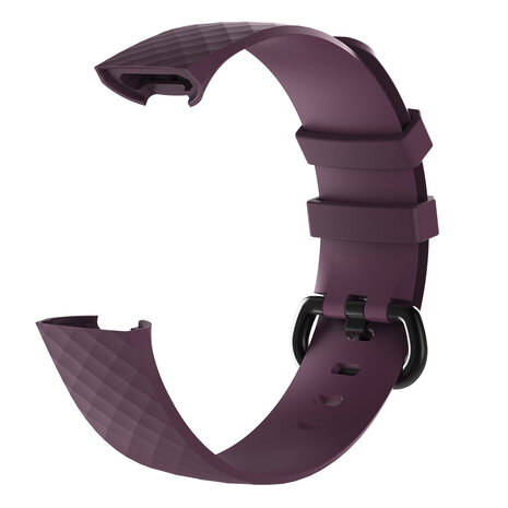Strap-it Strap-it Bracelet silicone Fitbit Charge 4 (violet)