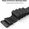 Strap-it Strap-it Bracelet Milanais Fitbit Sense (noir) Strap-it Strap-it Bracelet Milanais Fitbit Sense (noir)