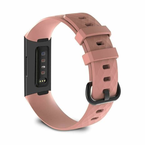 Strap-it Strap-it Bracelet silicone Fitbit Charge 4 (rose)