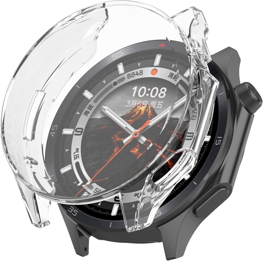 Strap-it Strap-it Coque TPU OnePlus Watch 3 (transparente)