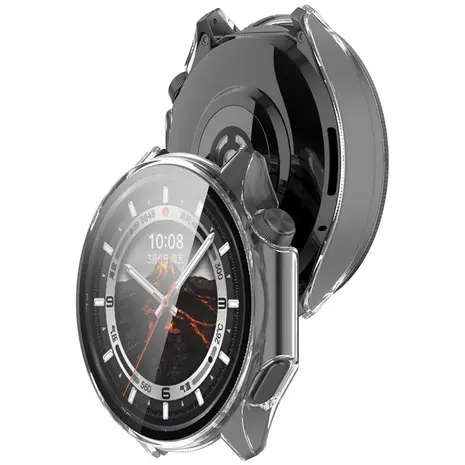 Strap-it Strap-it Coque rigide avec verre OnePlus Watch 3 (transparente)