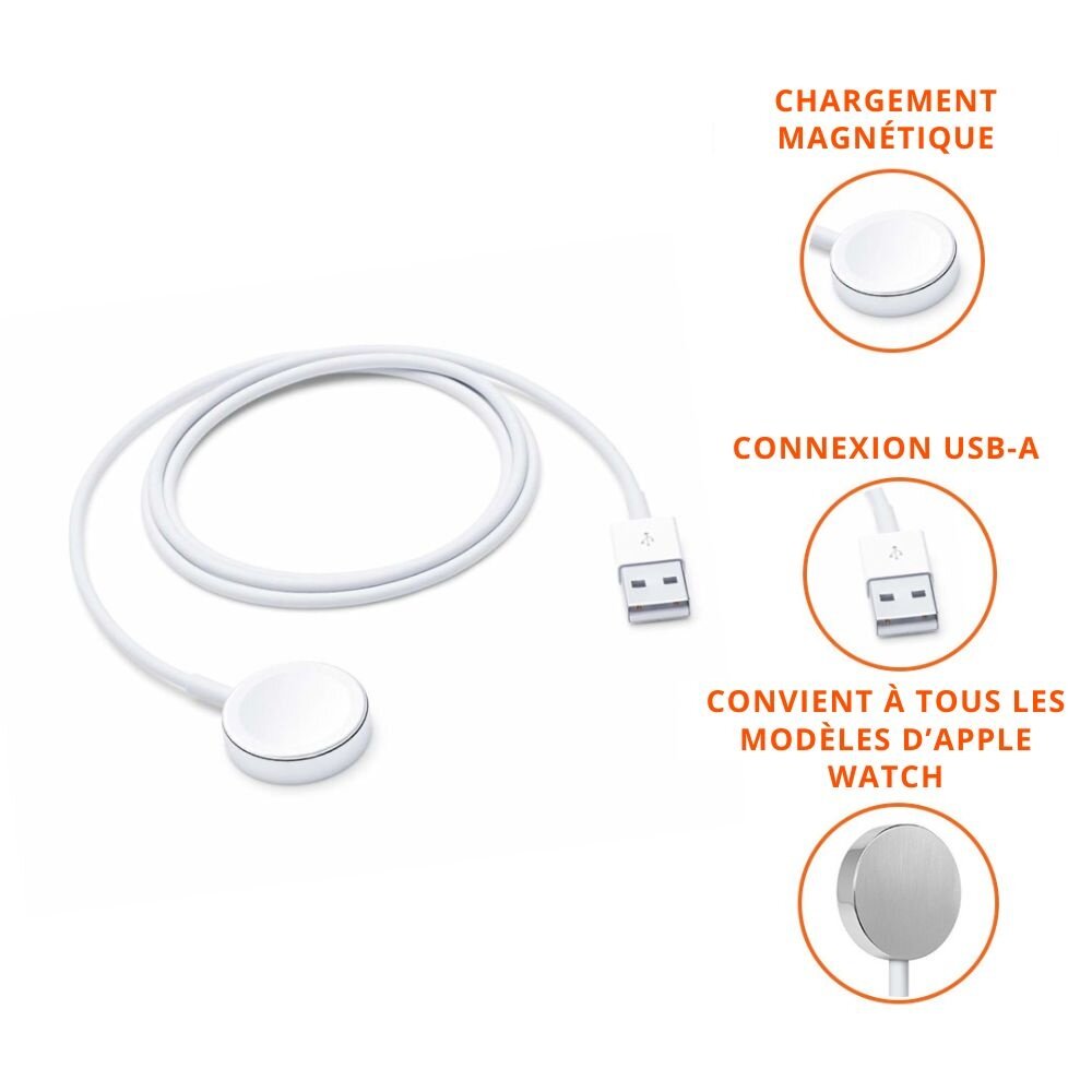 Strap-it Strap-It Chargeur Apple Watch