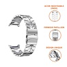 Strap-it Strap-it Bracelet acier fer Samsung Galaxy Watch 6 - 44mm (argent) Strap-it Strap-it Bracelet acier fer Samsung Galaxy Watch 6 - 44mm (argent)