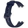 Strap-it Strap-it Bracelet silicone Huawei Band 10 (bleu foncé) Strap-it Strap-it Bracelet silicone Huawei Band 10 (bleu foncé)