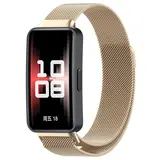 Strap-it Bracelet Milanais Huawei Band 10 (champagne)