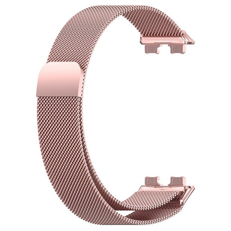 Strap-it Strap-it Bracelet Milanais Huawei Band 10 (rose)
