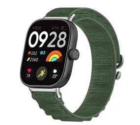 Strap-it Bracelet nylon Alpine Redmi Watch 5 (vert)