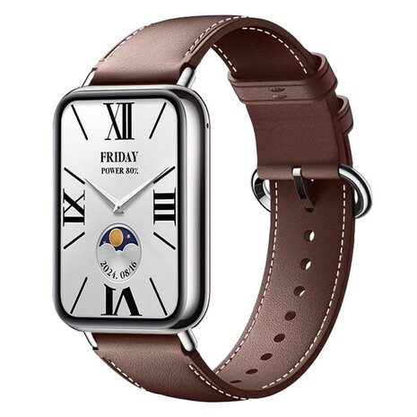 Strap-it Strap-it Bracelet cuir Redmi Watch 5 (brun foncé) Strap-it Strap-it Bracelet cuir Redmi Watch 5 (brun foncé)