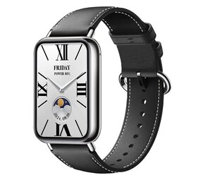 Strap-it Bracelet cuir Redmi Watch 5 (noir)