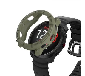 Strap-it Coque TPU robuste Polar Vantage M3 (vert armée)