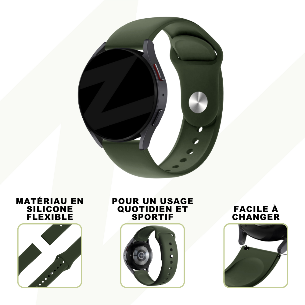 Bandz Bandz Bracelet sport 'Deluxe' Realme Watch S (Pro) (vert olive) Bandz Bandz Bracelet sport 'Deluxe' Realme Watch S (Pro) (vert olive)