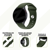 Bandz Bandz Bracelet sport 'Deluxe' Oppo Watch X (vert olive) Bandz Bandz Bracelet sport 'Deluxe' Oppo Watch X (vert olive)