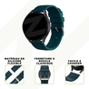 Bandz Bandz Bracelet silicone 'Deluxe' Coros Apex 2 Pro (vert foncé) Bandz Bandz Bracelet silicone 'Deluxe' Coros Apex 2 Pro (vert foncé)