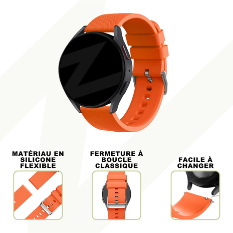 Bandz Bandz Bracelet silicone "Deluxe" Samsung Gear S3 (orange)