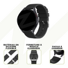 Bandz Bandz Bracelet silicone 'Deluxe' Xiaomi Watch S4 (noir)