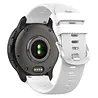 Strap-it Strap-it Bracelet silicone Garmin Vivoactive 6 (blanc)