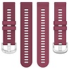 Strap-it Strap-it Bracelet silicone Garmin Vivoactive 6 (vin rouge) Strap-it Strap-it Bracelet silicone Garmin Vivoactive 6 (vin rouge)