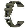 Strap-it Strap-it Bracelet sport á boucle Garmin Vivoactive 6 (vert olive/noir) Strap-it Strap-it Bracelet sport á boucle Garmin Vivoactive 6 (vert olive/noir)