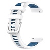 Strap-it Strap-it Bracelet sport á boucle Garmin Vivoactive 6 (blanc/bleu) Strap-it Strap-it Bracelet sport á boucle Garmin Vivoactive 6 (blanc/bleu)