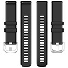 Strap-it Strap-it Bracelet silicone classique Garmin Vivoactive 6 (noir) Strap-it Strap-it Bracelet silicone classique Garmin Vivoactive 6 (noir)
