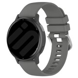 Strap-it Bracelet silicone classique Garmin Vivoactive 6 (gris foncé)