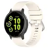 Strap-it Strap-it Bracelet silicone classique Garmin Vivoactive 6 (lumière stellaire) Strap-it Strap-it Bracelet silicone classique Garmin Vivoactive 6 (lumière stellaire)
