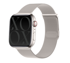 xoxo Wildhearts Xoxo Wildhearts Bracelet Milanais Apple Watch (lumière stellaire)