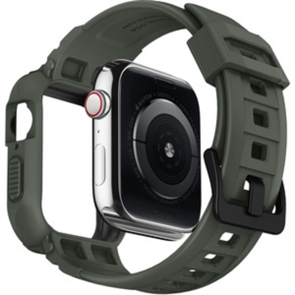 Spigen Spigen Apple Watch (44mm/45mm) bracelet Rugged Armor Pro Military Spigen Spigen Apple Watch (44mm/45mm) bracelet Rugged Armor Pro Military