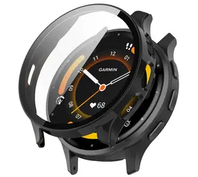 Strap-it Coque rígide avec verre Garmin Venu 3 (noir)